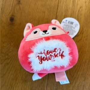 Squishmallows Vibrant Red Fox Plush Lexi